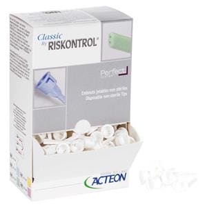BOQUILLAS DESECHABLES JERINGA RISKONTROL PUNTAS 250 UDS BLANCO - PIERRE ROLLAND