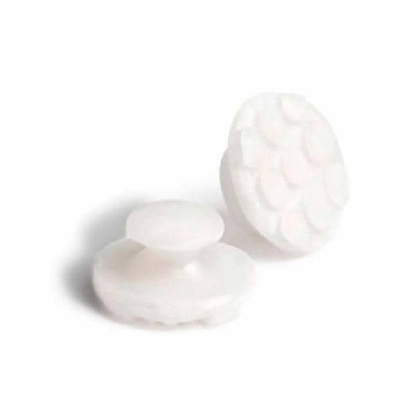 BOTON LINGUAL REDONDO ESTETICO BLANCO 10 UDS - IMPORTACIÓN DENTAL