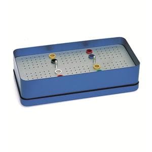 CAJA ENDODONCIA ENDO ECO 21X10X5CM PLATA 1U - NICHROMINOX