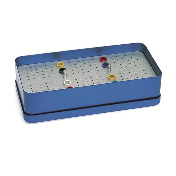 CAJA ENDODONCIA ENDO ECO 21X10X5CM PLATA 1U - NICHROMINOX