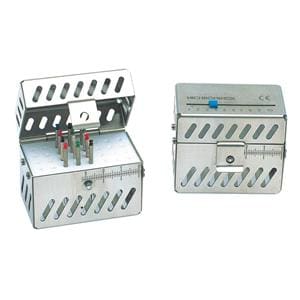 CAJA ENDODONCIA CON ESTERÍMETRO N.2 32 AGUJEROS 1U - NICHROMINOX