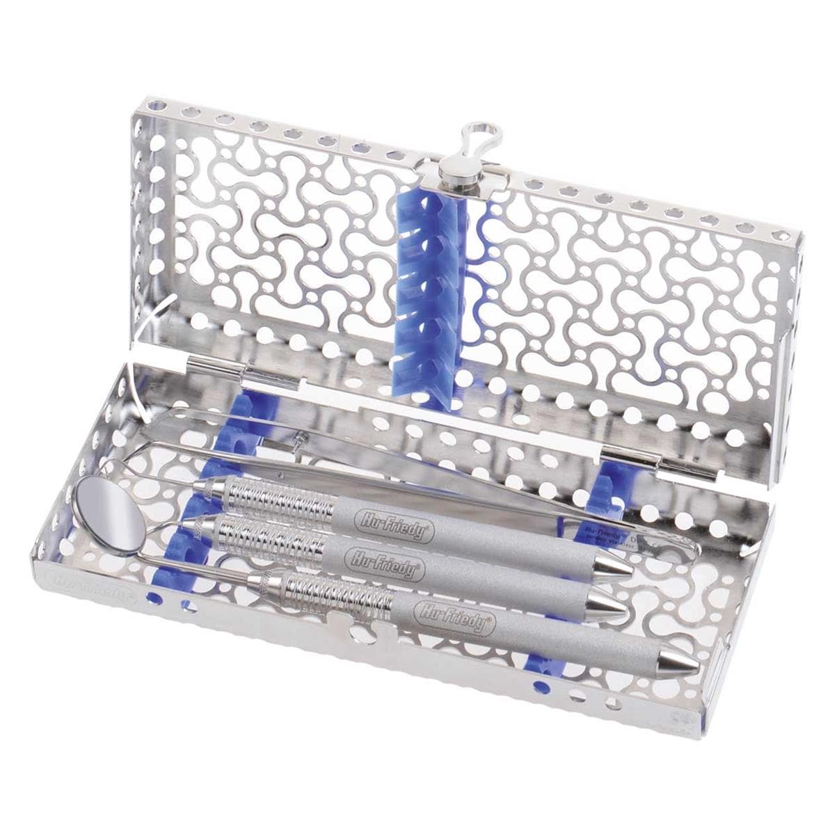 CAJA / CASSETTE PARA ESTERILIZAR INSTRUMENTAL IME14DIN5 AZUL 5 INSTRUMENTOS - HU-FRIEDY