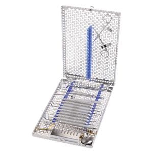 CAJA / CASSETTE PARA ESTERILIZAR INSTRUMENTAL IMEDIN16 AZUL 16 INSTRUMENTOS - HU-FRIEDY