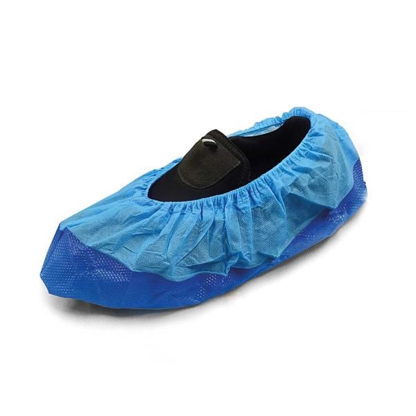CALZAS ANTIDESLIZANTES DE POLIPROLIPENO CON SUELA CPE ANTIDESLIZANTE 100U