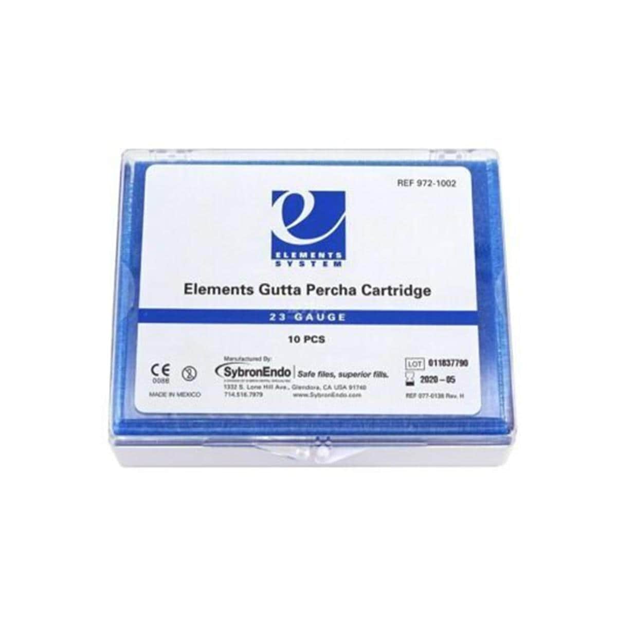 CARTUCHO GUTTAPERCHA 23G HEAVY BODY 10U - KERR ENDODONTIC