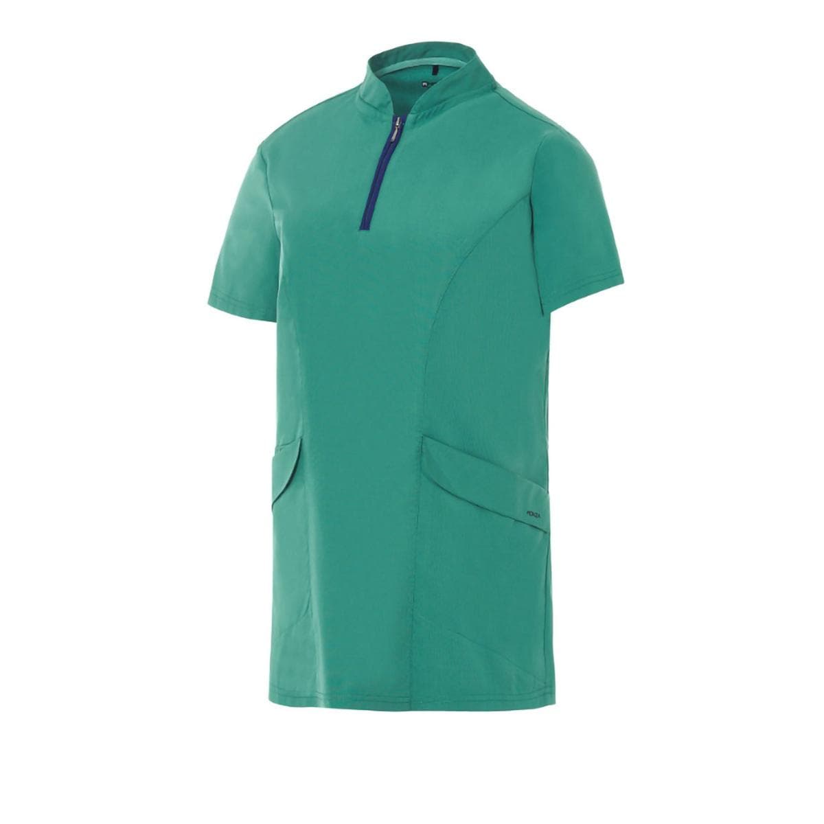 CASACA MUJER LYNK CUELLO MAO AZUL CENIZA TL - MONZA