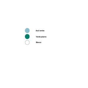 CASACA MUJER LYNK CUELLO MAO AZUL CENIZA TL - MONZA