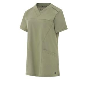 CASACA MUJER URSA CUELLO V GRIS MEDIO XS - MONZA