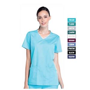 CASACA SANITARIA MUJER WW655 WHT XXS PROFESSIONALS - CHEROKEE