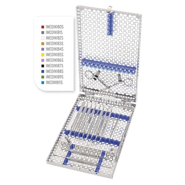 CAJA CASSETE IMS INFINITY BLANCO 18 INSTRUMENTOS - HU-FRIEDY