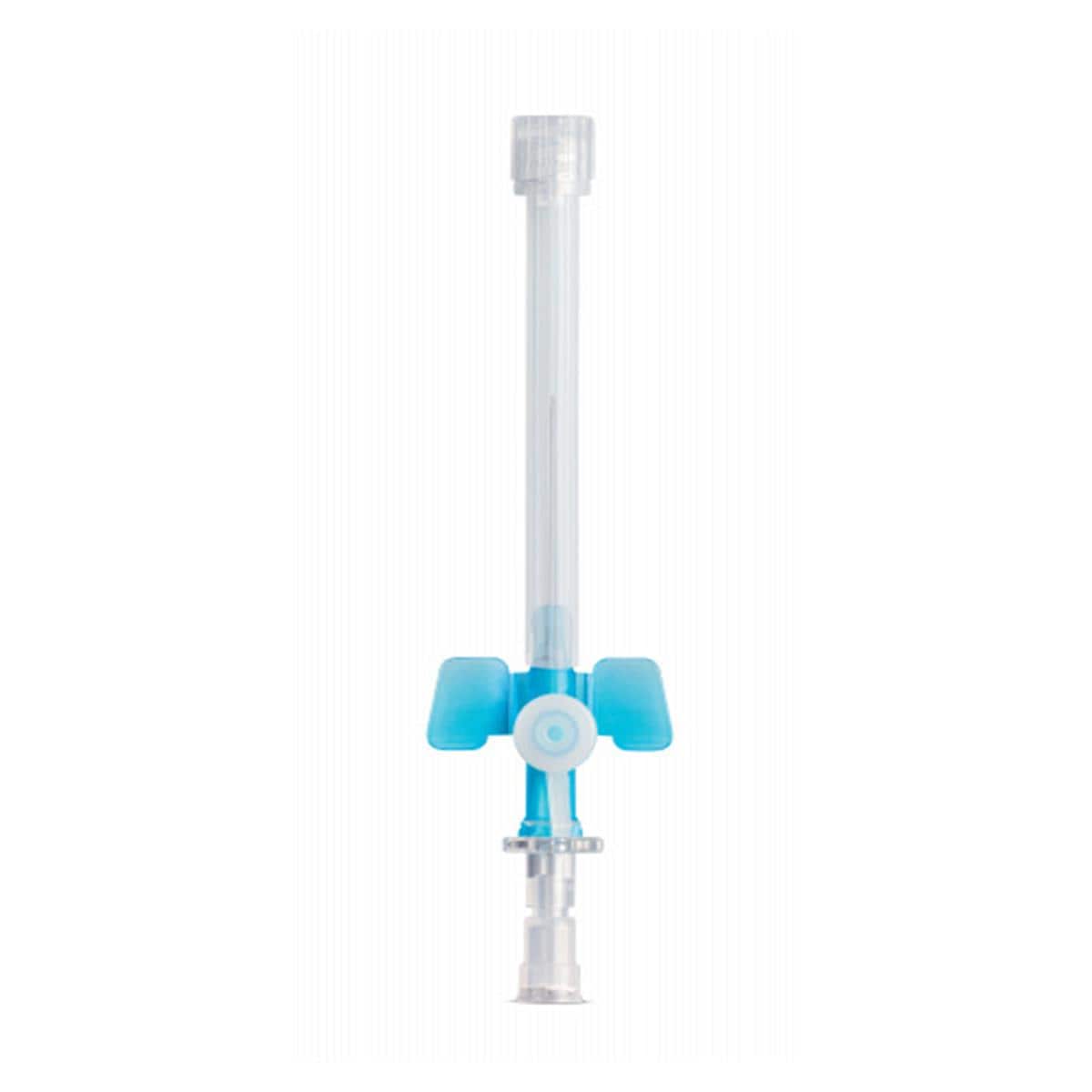 CATETER INTRAVENOSO CON ALAS Y CON PUERTO DE INYECCIÓN - AZUL 22GX32MM - NIPRO 50U
