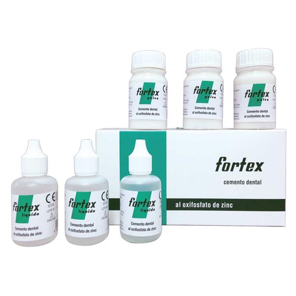CEMENTO DEFINITIVO FORTEX KIT TRIPLE 3x100GR + 3x30ML - FORTEX