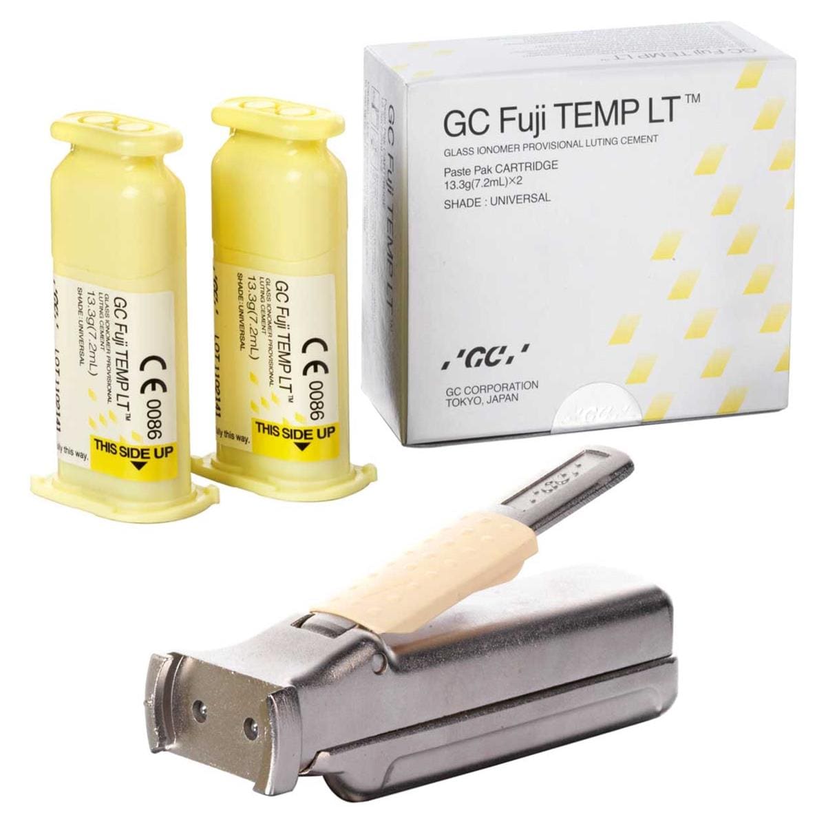 CEMENTO FUJI TEMP LT UNIVERSAL 2 CARTUCHOS PAST PACK - GC