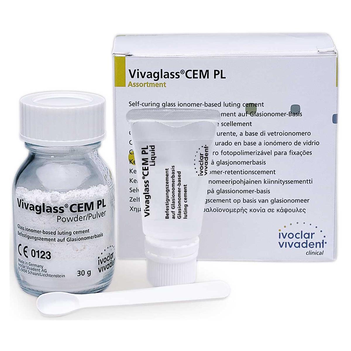 CEMENTO IONÓMERO VIDRIO VIVAGLASS CEM PL 1U - IVOCLAR VIVADENT