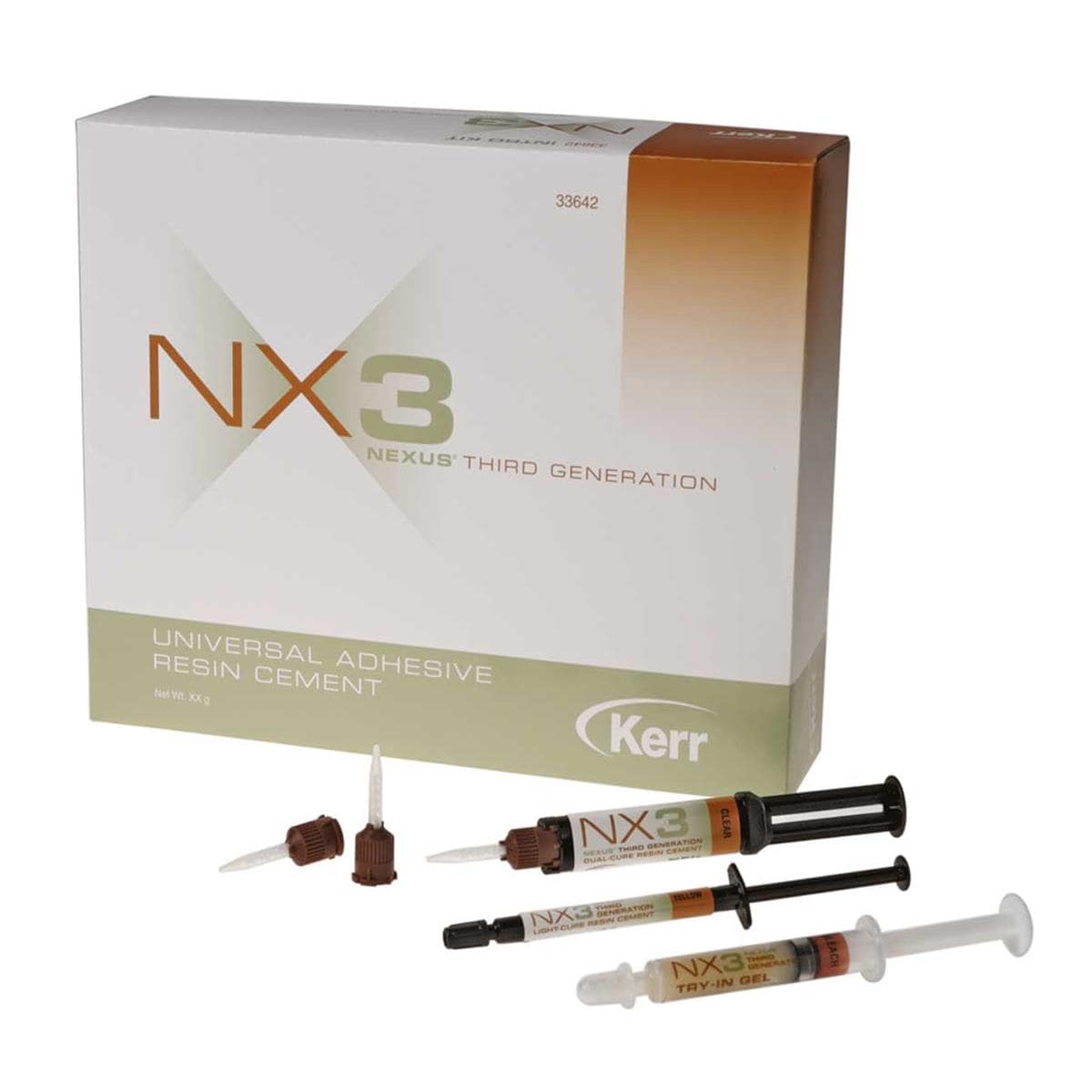 CEMENTO NX3 PUNTAS DE AUTOMEZCLA 50U - KERR HAWE