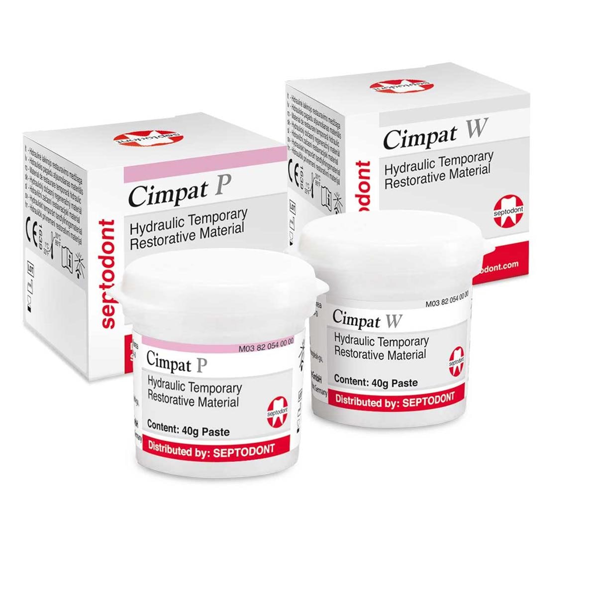 CEMENTO PROVISIONAL CIMPAT R ROSA 40G - SEPTODONT