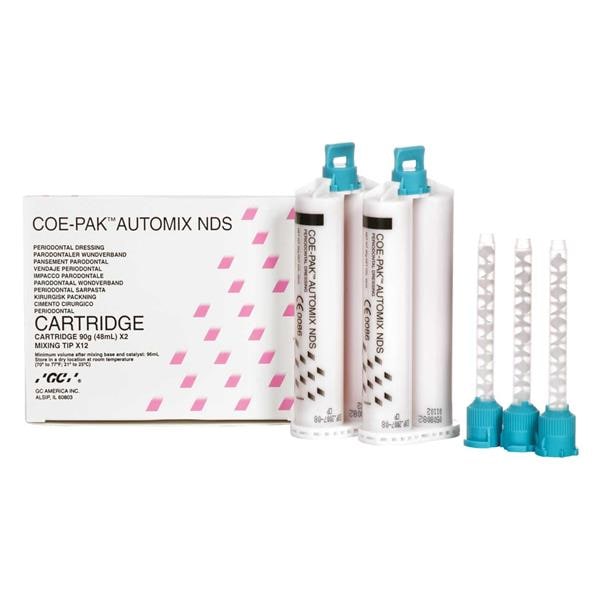CEMENTO QUIRÚRGICO COE PAK AUTOMIX 2X50 ML + 12 TIPS DE MEZCLA - GC