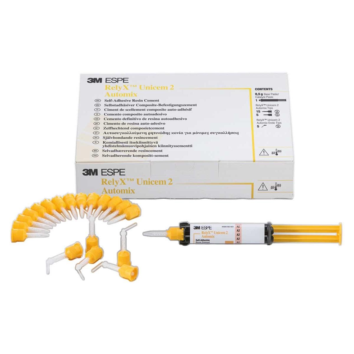CEMENTO RELYX UNICEM 2 AUTOMIX REP. TRANSLÚCIDO - 3M