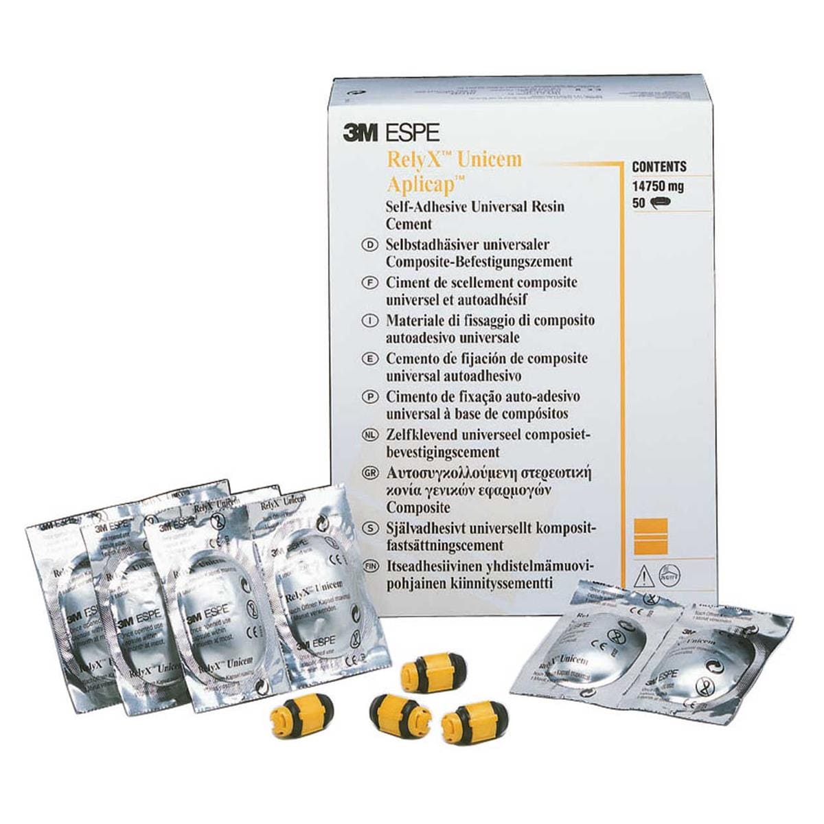 CEMENTO RELYX UNICEM APLICAP A2 UNIVERSAL 56818 50 CÁPSULAS - 3M
