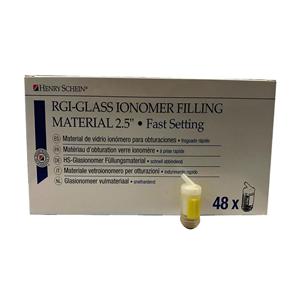 CEMENTO RGI FAST 2.5 CAPS A3 48U - HENRY SCHEIN