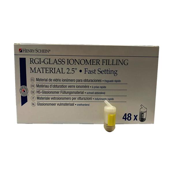 CEMENTO RGI FAST 2.5 CAPS A3 48U - HENRY SCHEIN