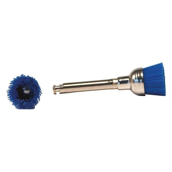 CEPILLO AZUL NYLON DURO S/LATEX CA 100U HS