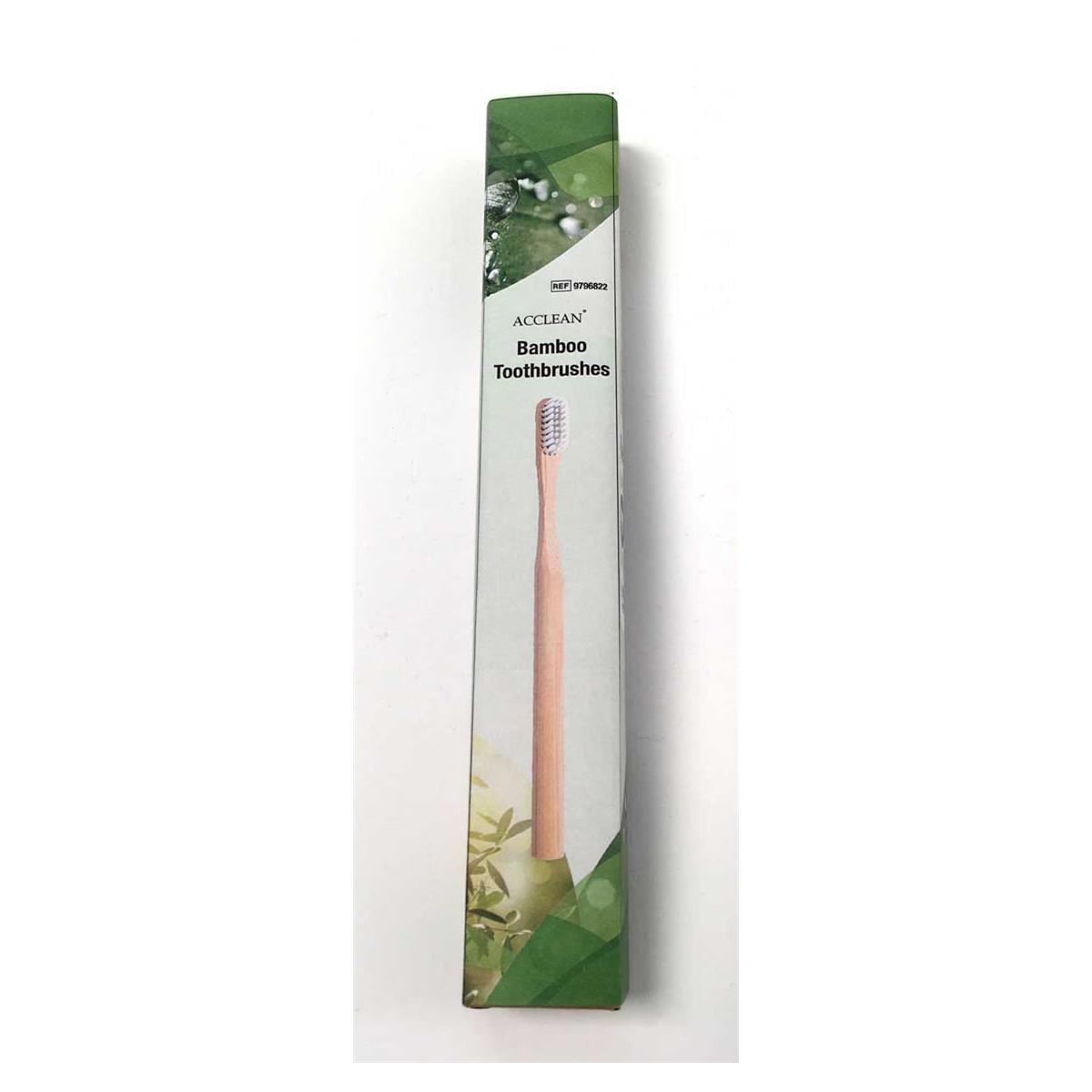 CEPILLO DE BAMBOO ACCLEAN 100% RENOBABLE 1U - HENRY SCHEIN