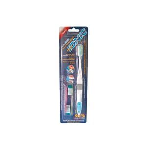 CEPILLO DENTAL IÓNICO MEDIO + 2 CABEZALES - HYGIONIC