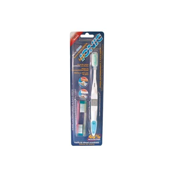 CEPILLO DENTAL IÓNICO MEDIO + 2 CABEZALES - HYGIONIC