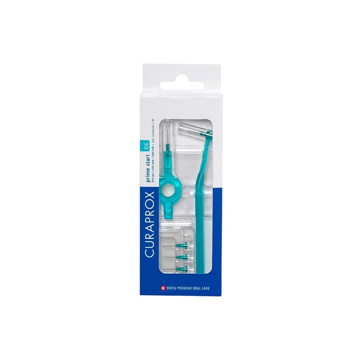 CEPILLO INTERDENTAL CPS 06 PRIME 5UDS+SOPORTE - CURAPROX