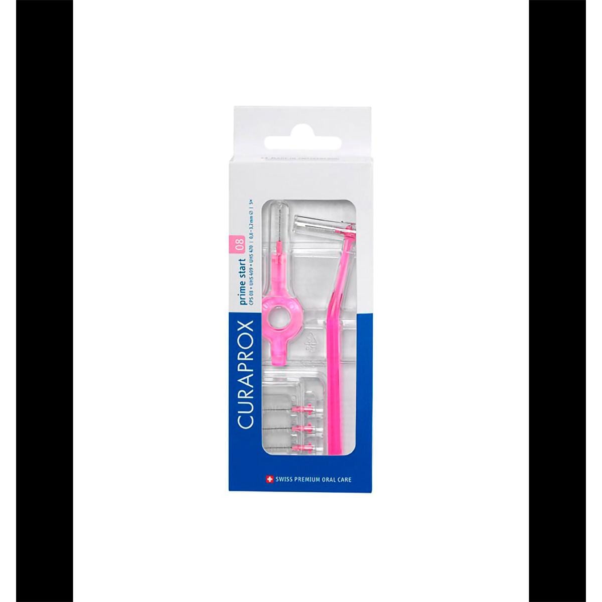 CEPILLO INTERDENTAL CPS 08 PRIME 5UDS+SOPORTE - CURAPROX