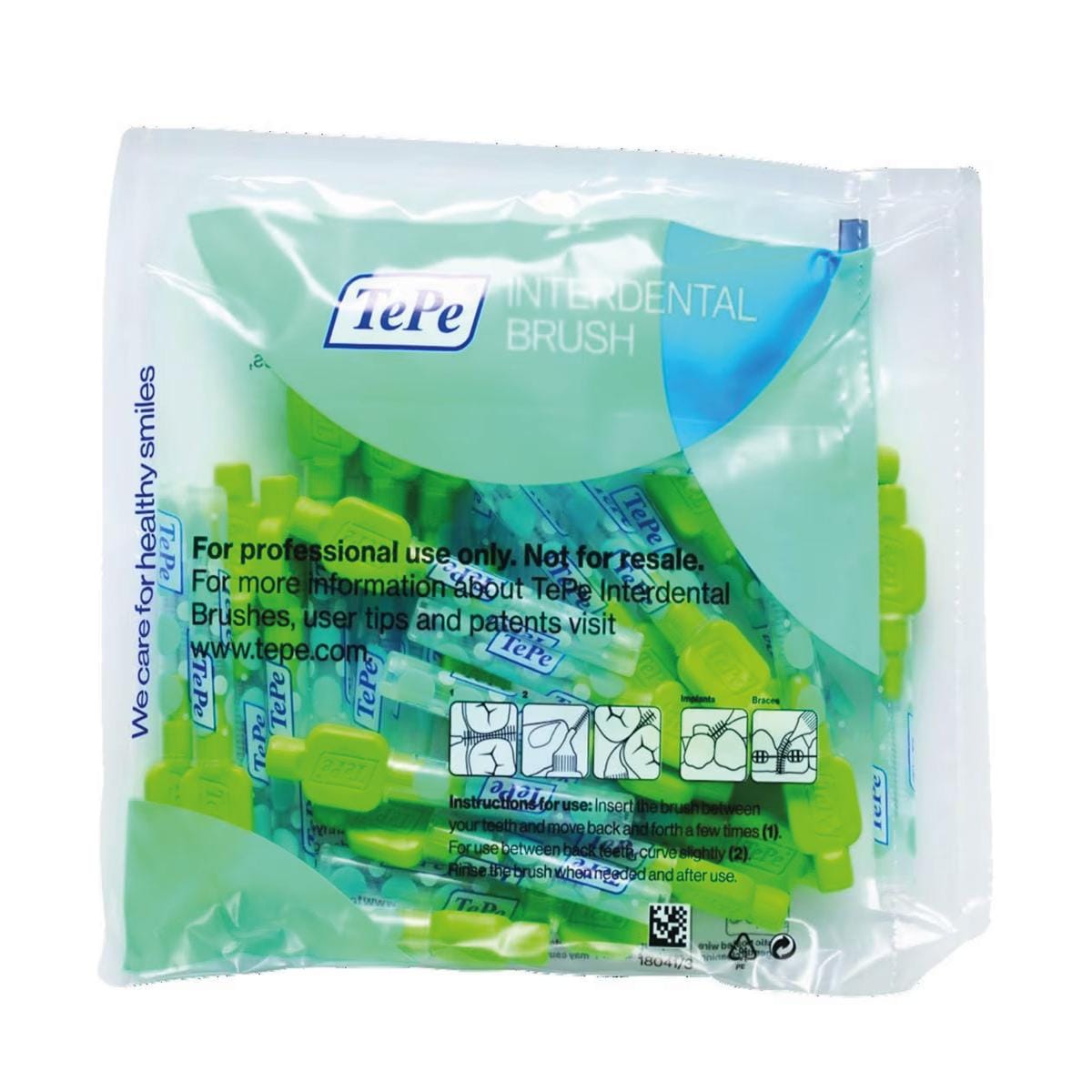 CEPILLO INTERDENTAL ORIGINAL 0,8MM VERDE 25U - TEPE