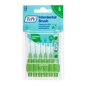 CEPILLO INTERDENTAL ORIGINAL 0.6MM AZUL 6U - TEPE
