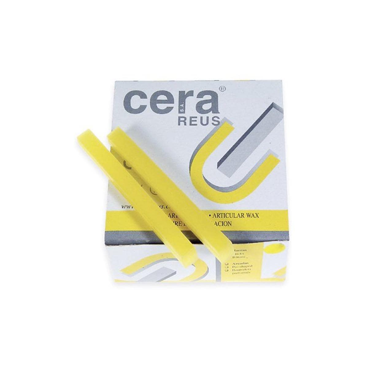 CERA ARTICULAR EN BARRAS AMARILLA 500GR 50U - REUS