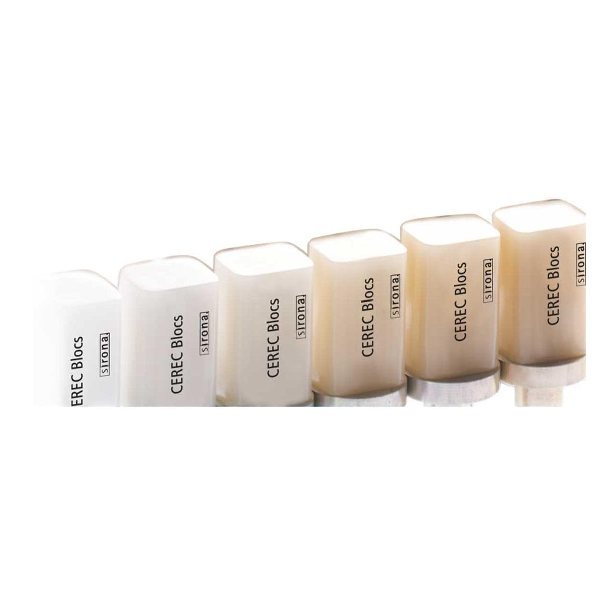CEREC BLOCS C 10 BLEACH 2C 8U - SIRONA