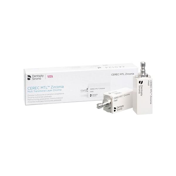 CEREC MTL ZIRCONIA MEDI A3.5 2U DENTSTPLY SIRONA