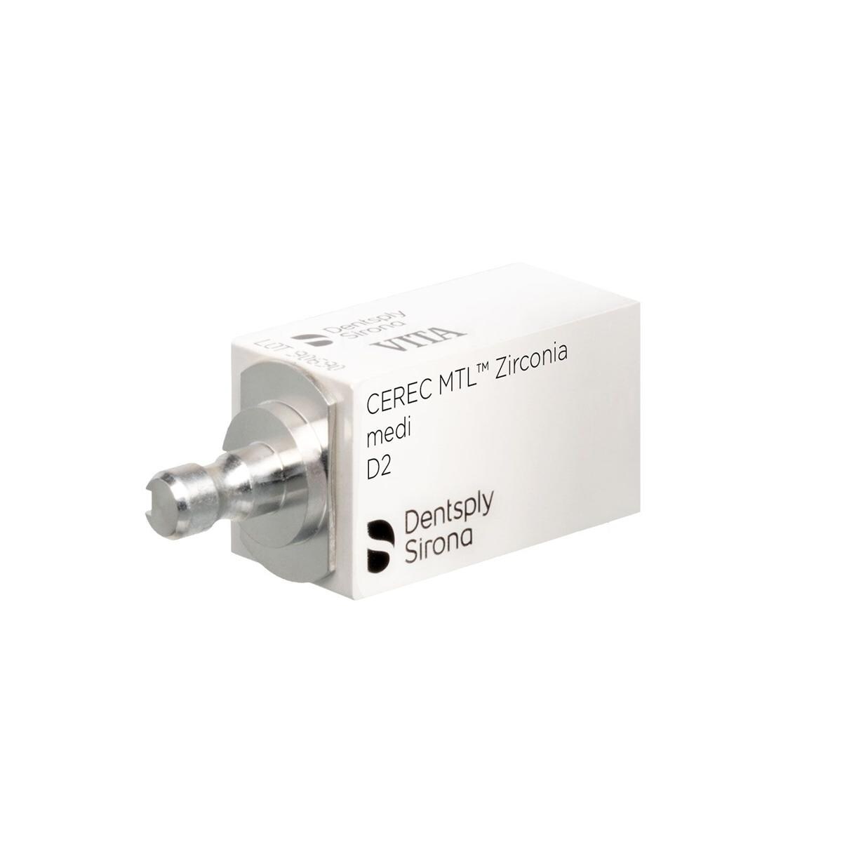 CEREC MTL ZIRCONIA MEDI B2 2U DENTSTPLY SIRONA