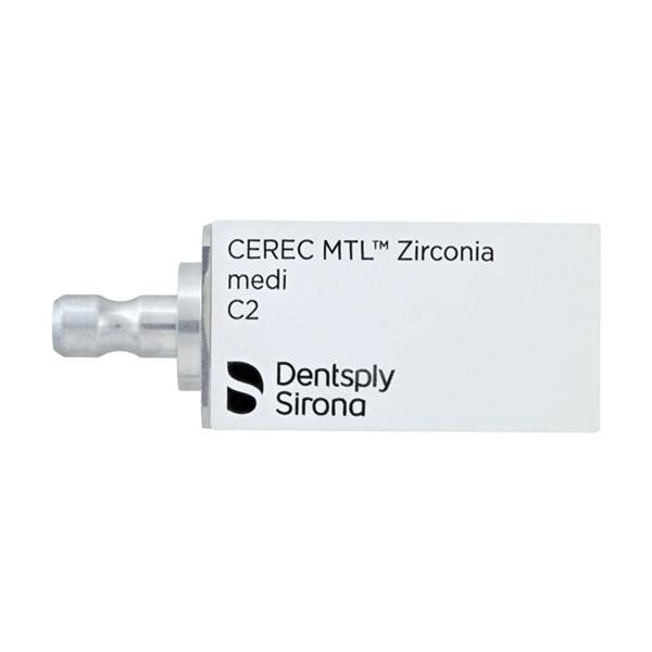 CEREC MTL ZIRCONIA MEDI C2 2U DENTSTPLY SIRONA