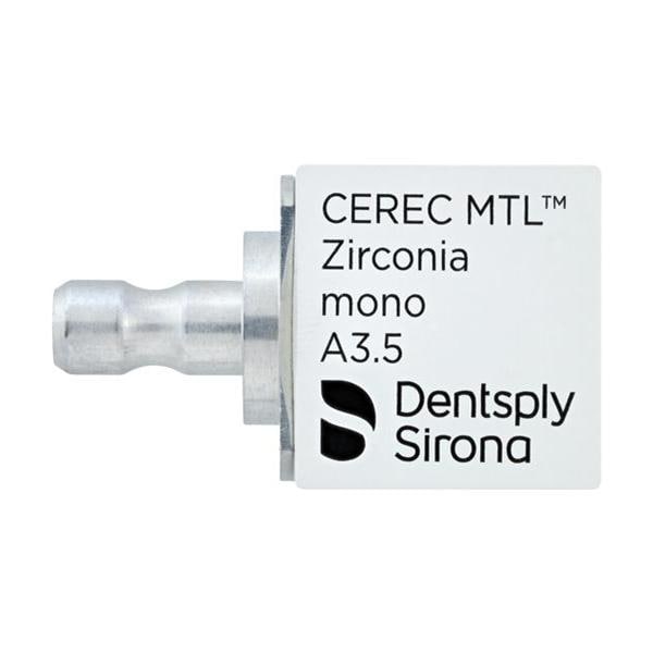 CEREC MTL ZIRCONIA MONO A3.5 4U DENTSTPLY SIRONA