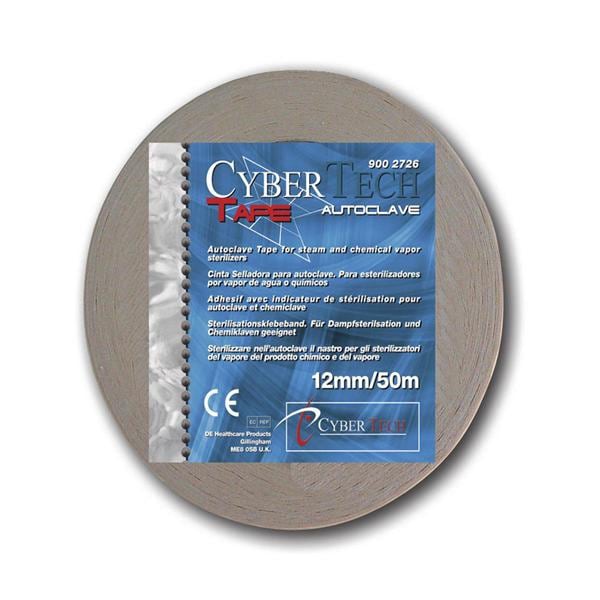 CINTA DE AUTOCLAVE 12MM X 50M - CYBERTECH