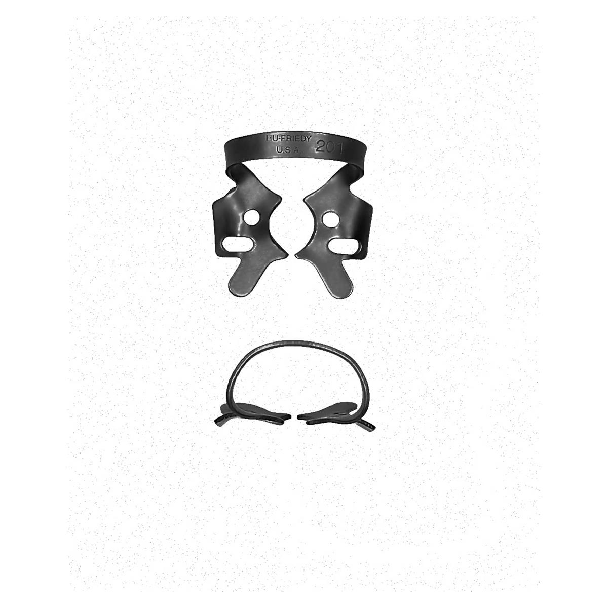 CLAMP PARA DIQUE DE GOMA BLACK LINE 201 - HU-FRIEDY