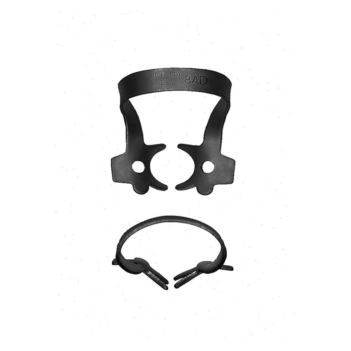 CLAMP PARA DIQUE DE GOMA BLACK LINE 8AD - HU-FRIEDY