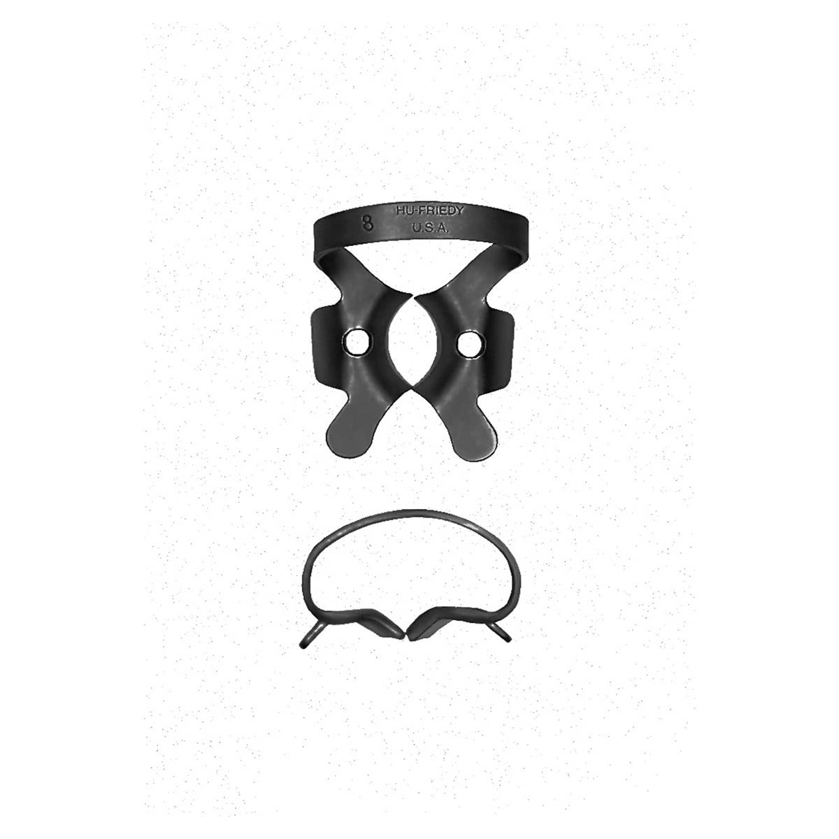 CLAMP PARA DIQUE DE GOMA BLACK LINE N. 8 - HU-FRIEDY