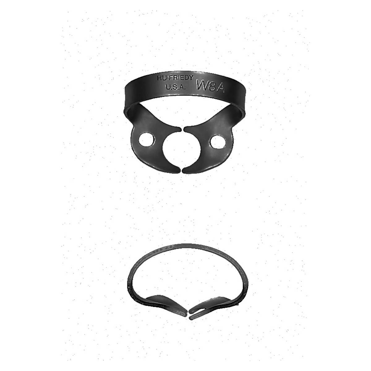 CLAMP PARA DIQUE DE GOMA BLACK LINE W8A - HU-FRIEDY