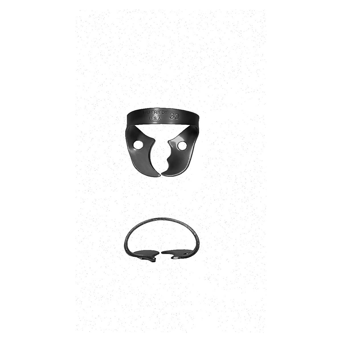 CLAMP PARA DIQUE DE GOMA BLACK LINE N.30 - HU-FRIEDY