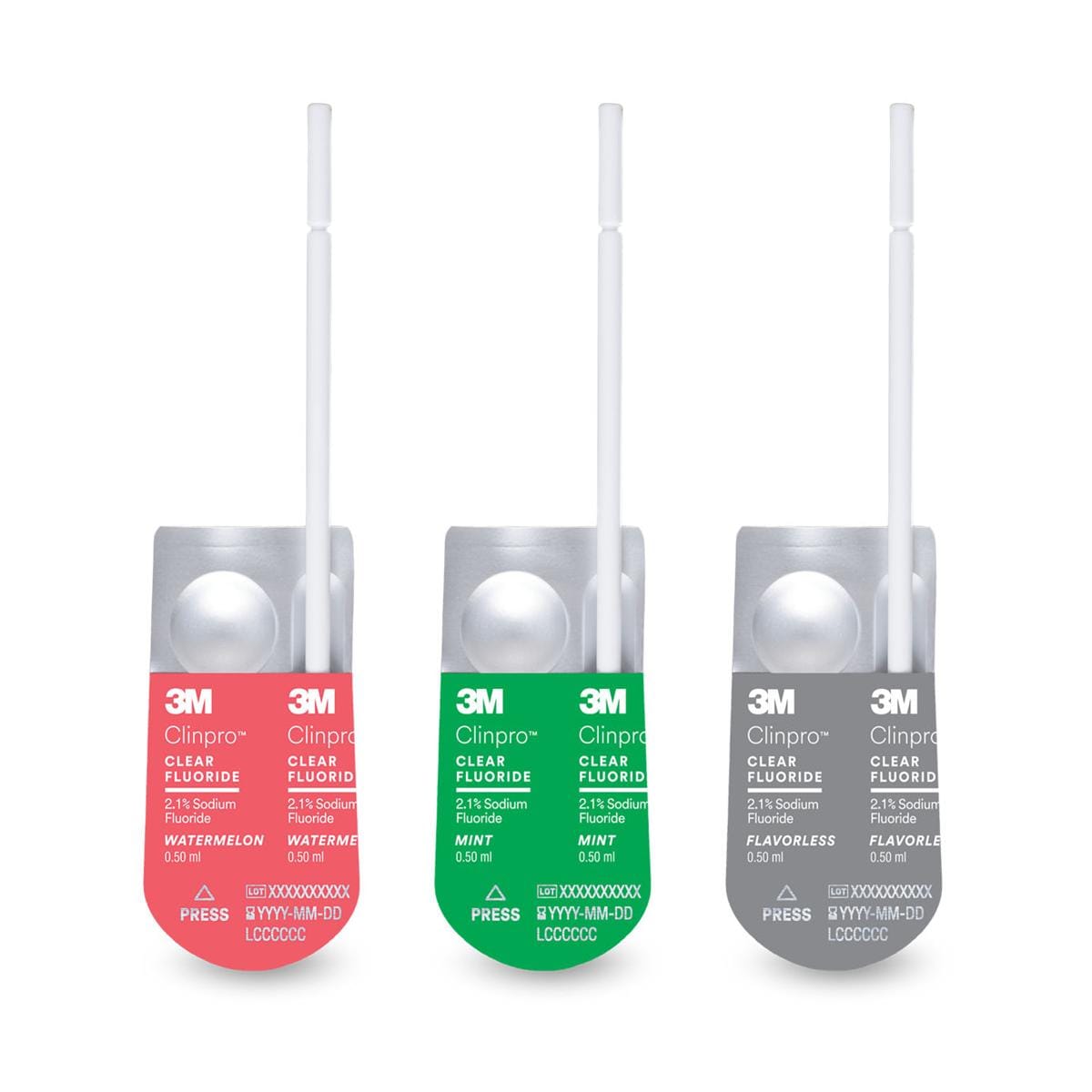 CLINPRO CLEAR L-POP FLUORIDE SANDIA 50U - 3M