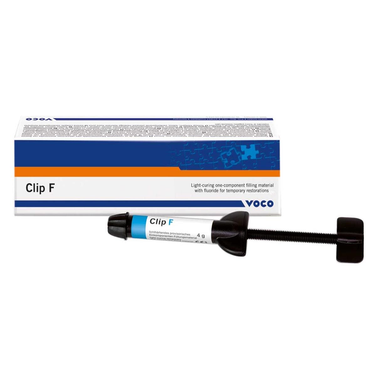 CLIP F CEMENTO PROVISIONAL CON FLÚOR 2X4GR - VOCO
