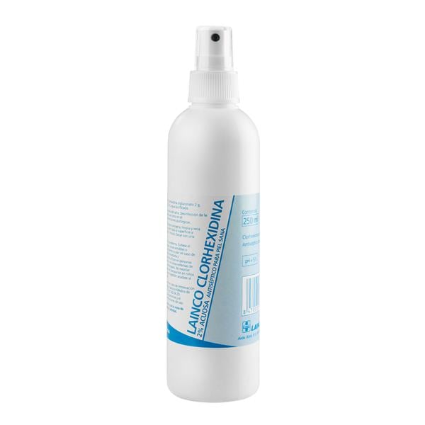 CLORHEXIDINA EN SOLUCIÓN ACUOSA 250 ML 1U