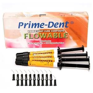 COMPOSITE FLOWABLE KIT SURTIDO 4X2GR - PRIME DENT