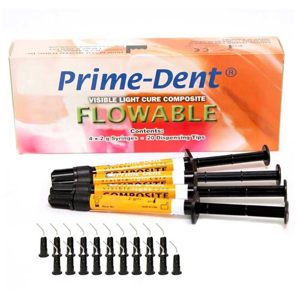 COMPOSITE FLOWABLE KIT SURTIDO 4X2GR - PRIME DENT
